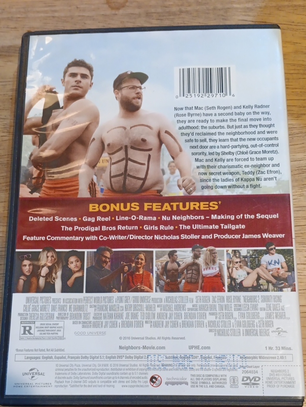 Neighbors 2 DVD - Picture 2 of 2